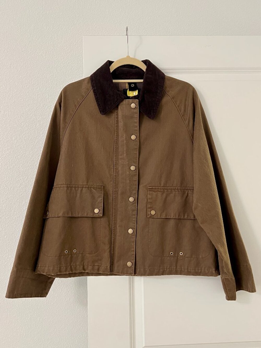 Mango Brown Barn Jacket